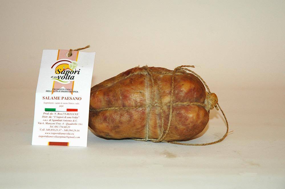 I sapori di una volta - Salame Paesano - SALUMI