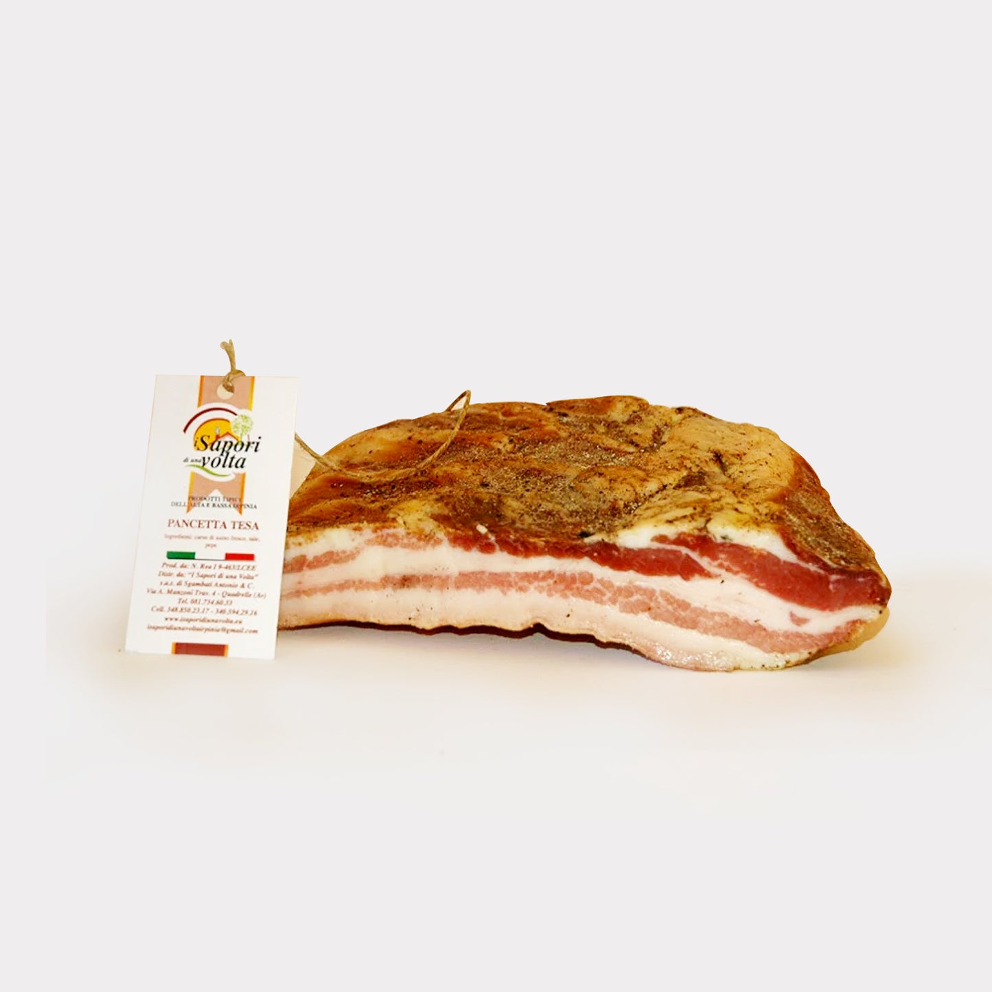 I sapori di una volta - Pancetta Tesa - SALUMI