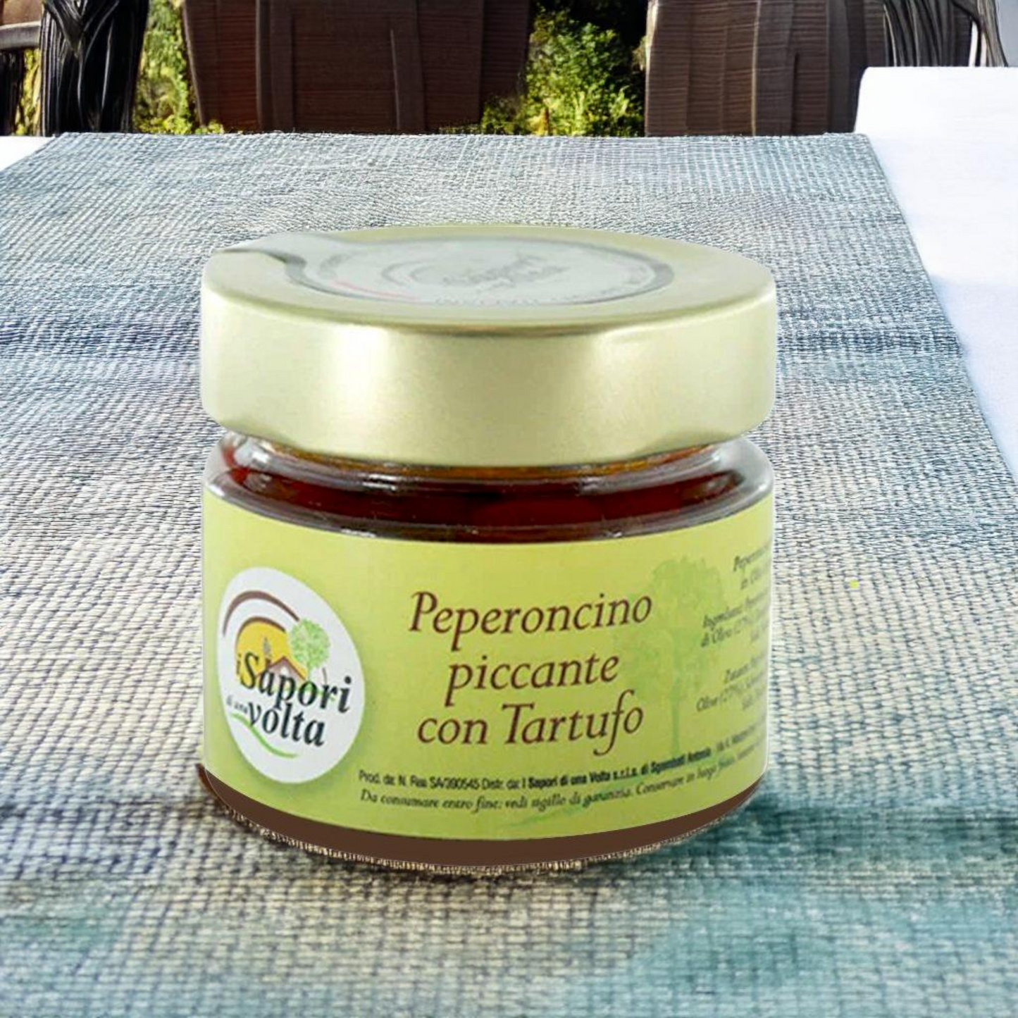Crema di peperoncino piccante con Tartufo