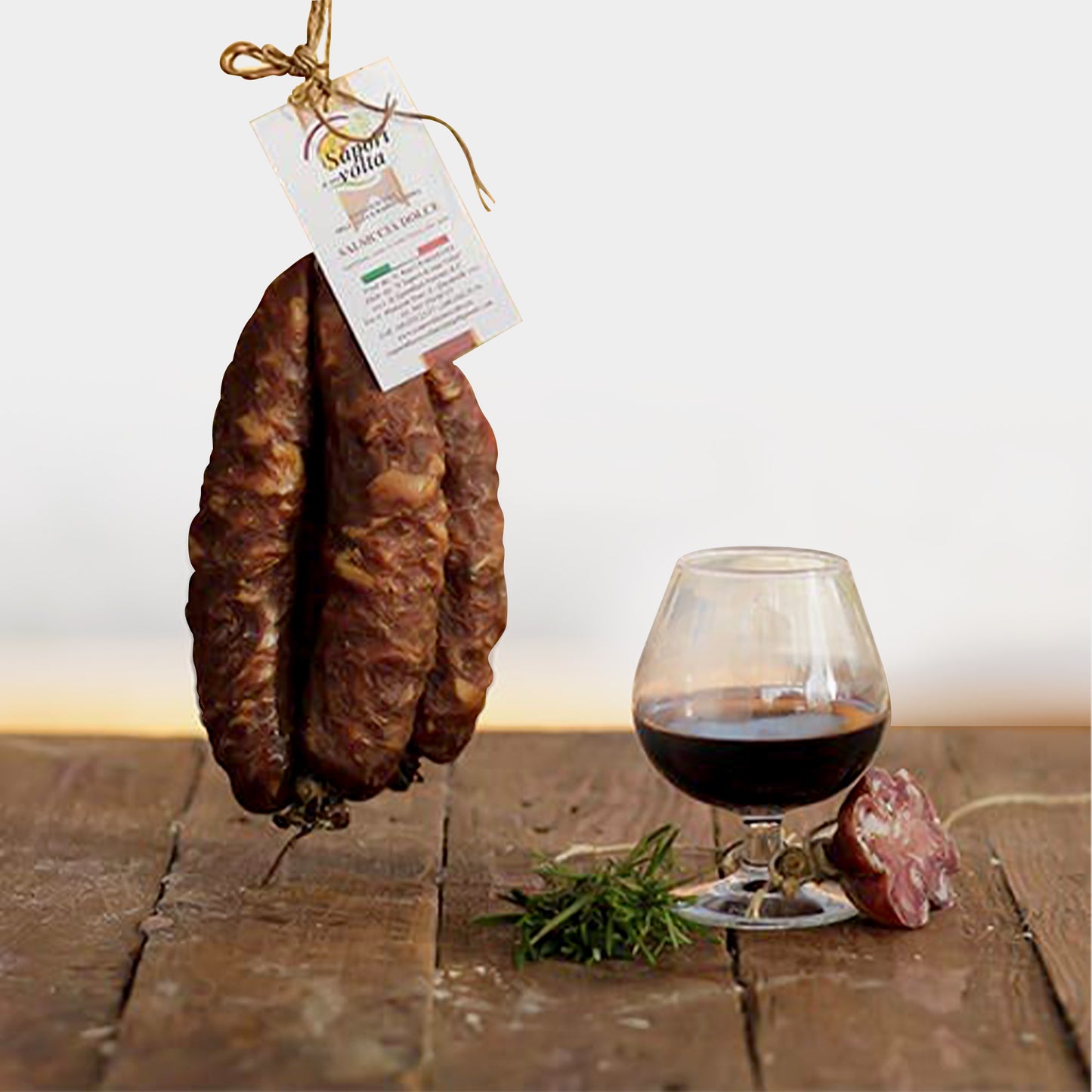 I sapori di una volta - Salsiccione Dolce artigianale - SALUMI