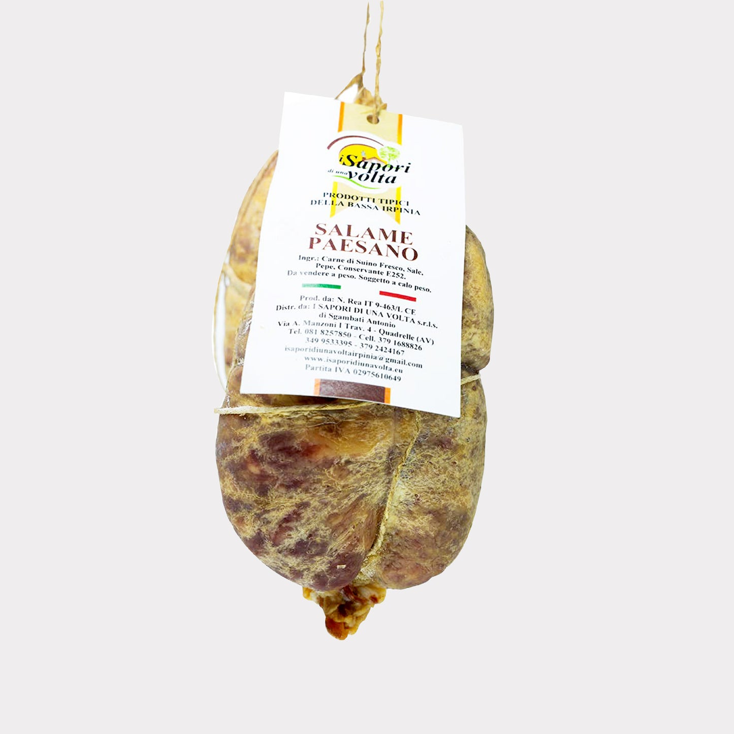I sapori di una volta - Salame Paesano - SALUMI