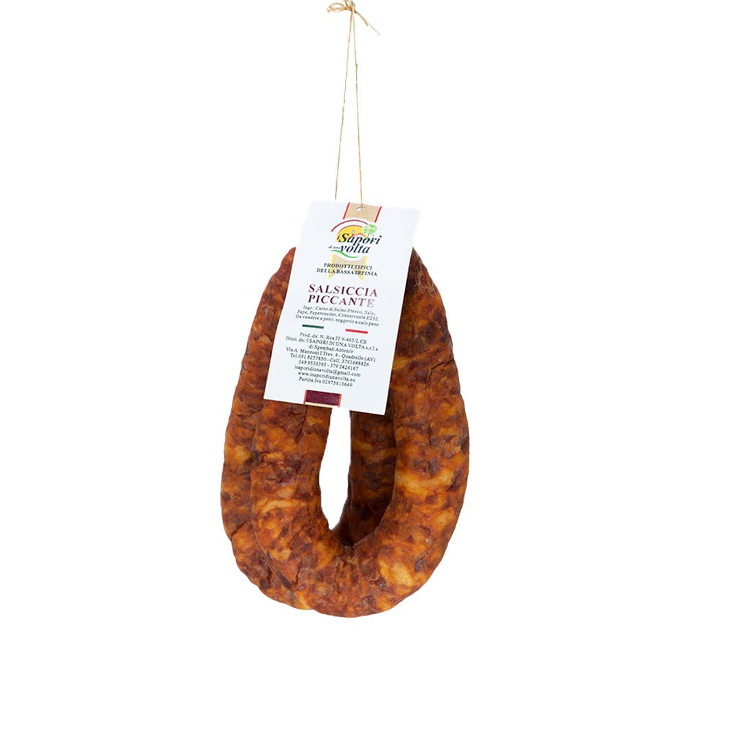 I sapori di una volta - Salsiccia Piccante - SALUMI