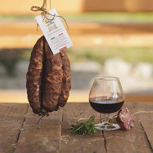 I sapori di una volta - Salsiccione Dolce artigianale - SALUMI