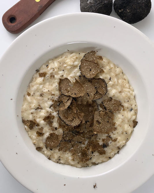 Risotto al Tartufo Nero Estivo – Ricetta Tradizionale