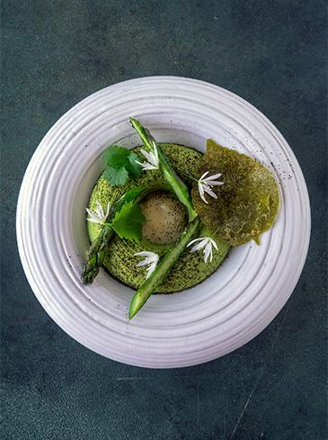 Asparagus and Black Truffle Paté